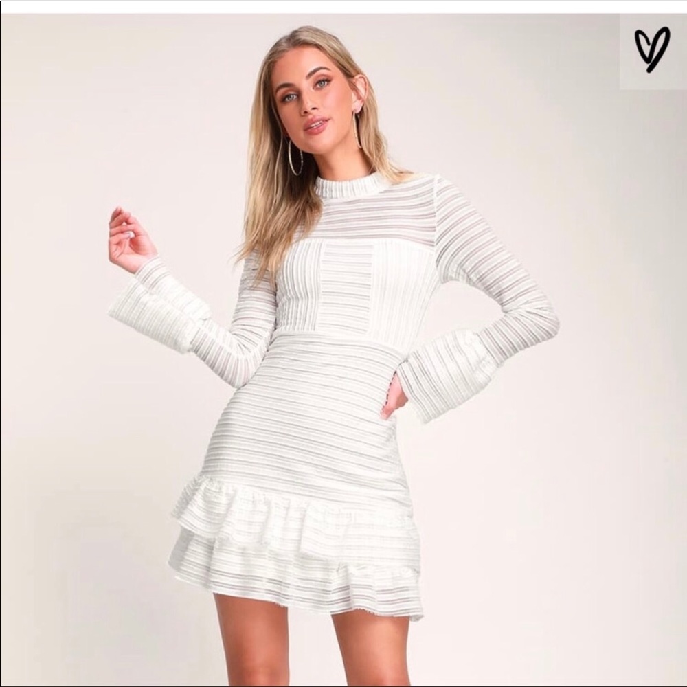 NWT Lulus White Dress